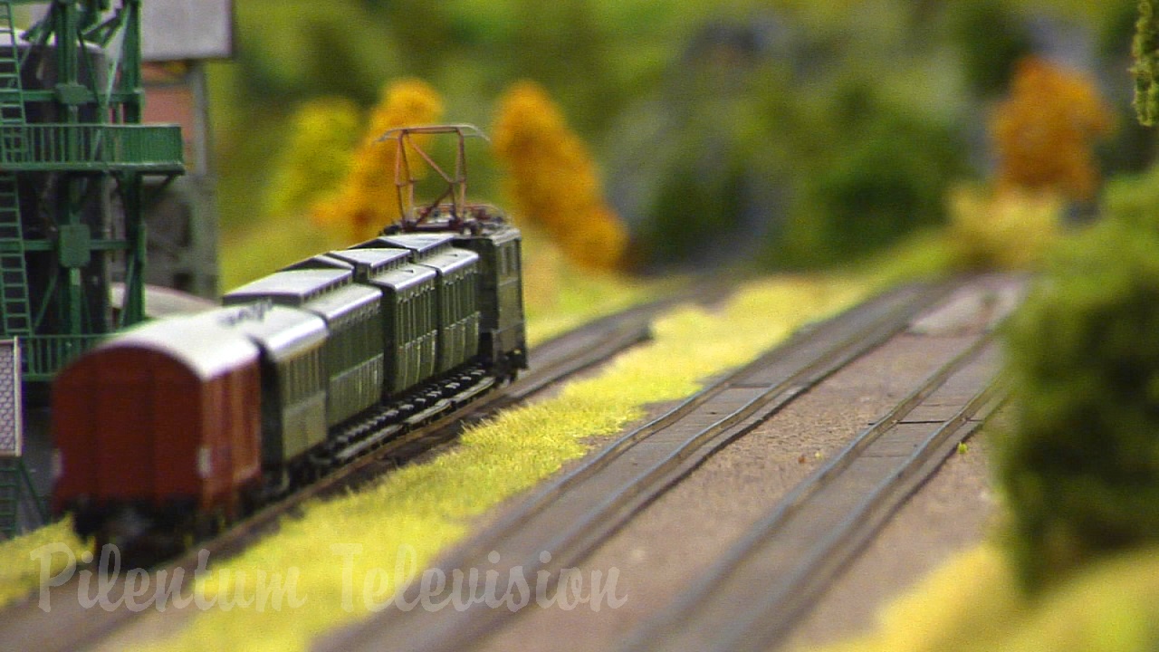 The Excellent Model Railroad Layout in HO Scale