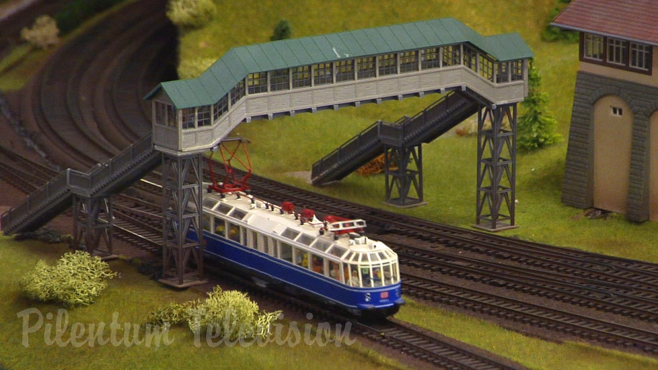 The Excellent Model Railroad Layout in HO Scale