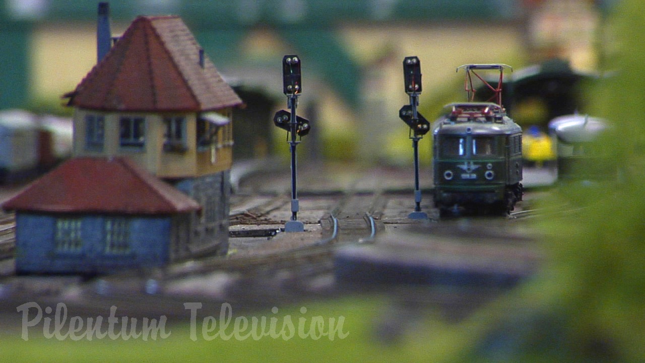 The Excellent Model Railroad Layout in HO Scale