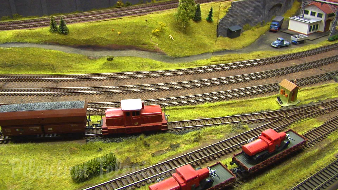 The Excellent Model Railroad Layout in HO Scale