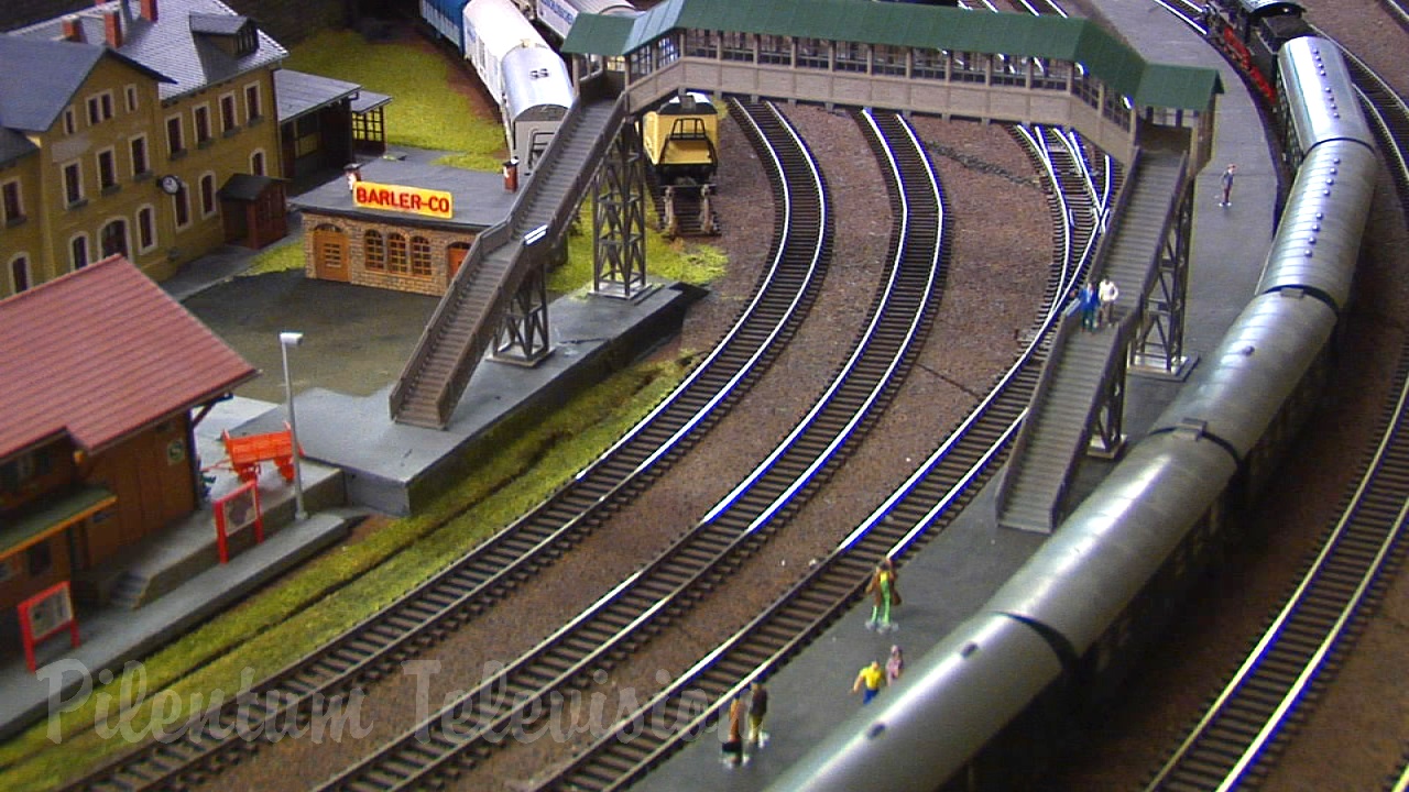 The Excellent Model Railroad Layout in HO Scale