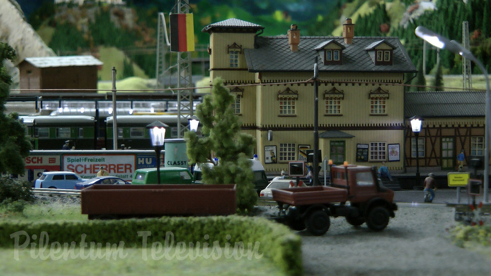 Model Train Show Blue Brix in Germany HO Scale