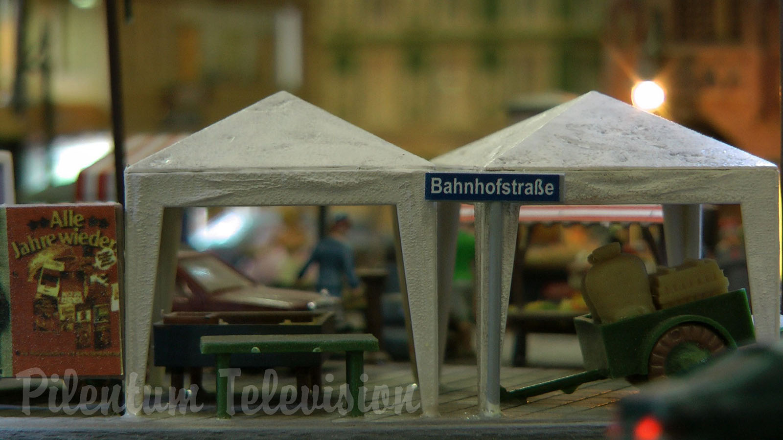 Model Railway Exhibition in Germany with Model Trains made by Marklin, Fleischmann and Roco