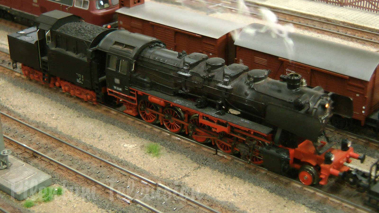 Model Railway Exhibition in Germany with Model Trains made by Marklin, Fleischmann and Roco