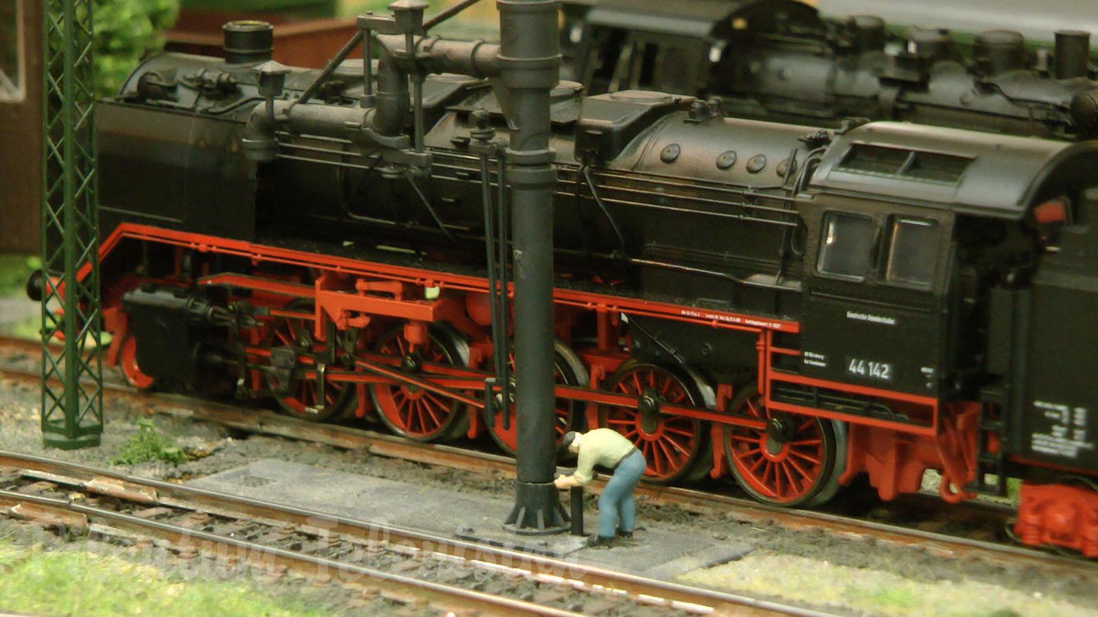 Model Railway Exhibition in Germany with Model Trains made by Marklin, Fleischmann and Roco