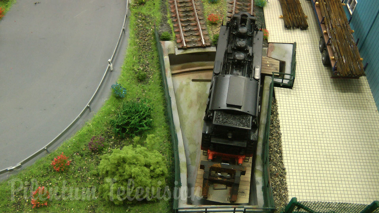 Model Railway Exhibition in Germany with Model Trains made by Marklin, Fleischmann and Roco