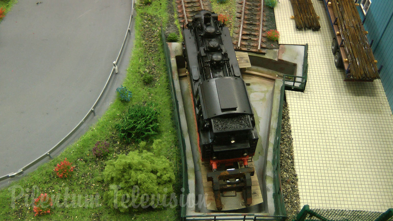 Model Railway Exhibition in Germany with Model Trains made by Marklin, Fleischmann and Roco