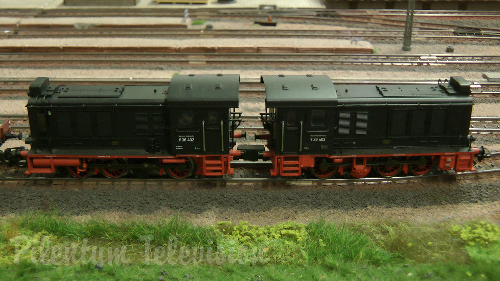 Model Railway Exhibition in Germany with Model Trains made by Marklin, Fleischmann and Roco