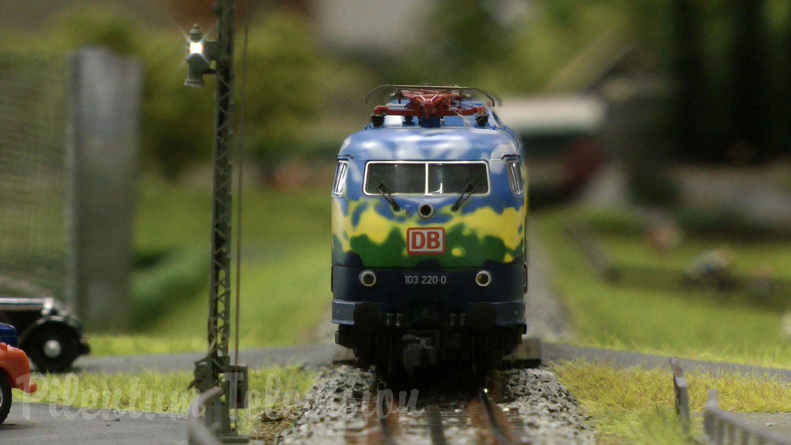 Model Railway Exhibition in Germany with Model Trains made by Marklin, Fleischmann and Roco