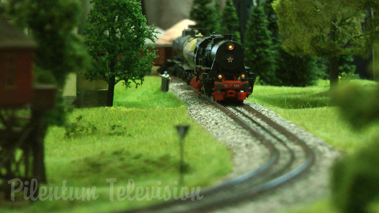 Model Railway Exhibition in Germany with Model Trains made by Marklin, Fleischmann and Roco