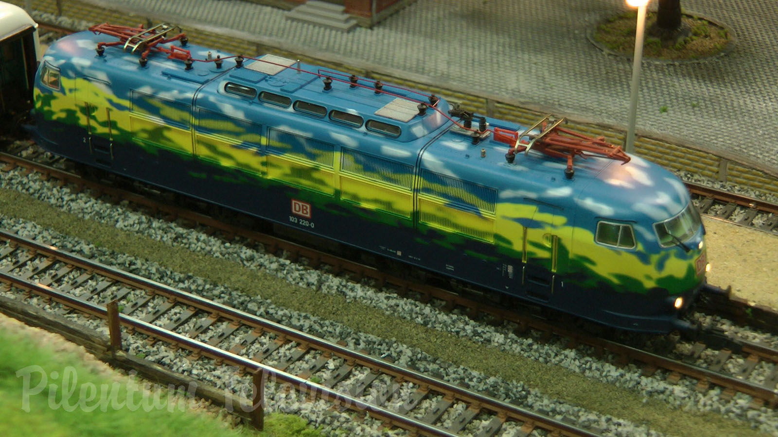 Model Railway Exhibition in Germany with Model Trains made by Marklin, Fleischmann and Roco