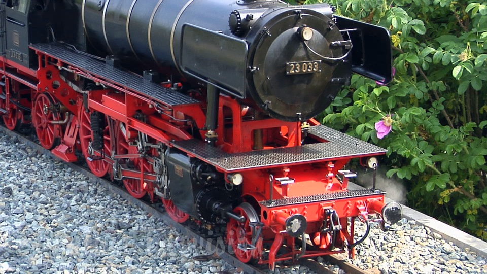 The $ 30,000 Live Steam Locomotive 7 1/4 Inch Gauge Model Railway