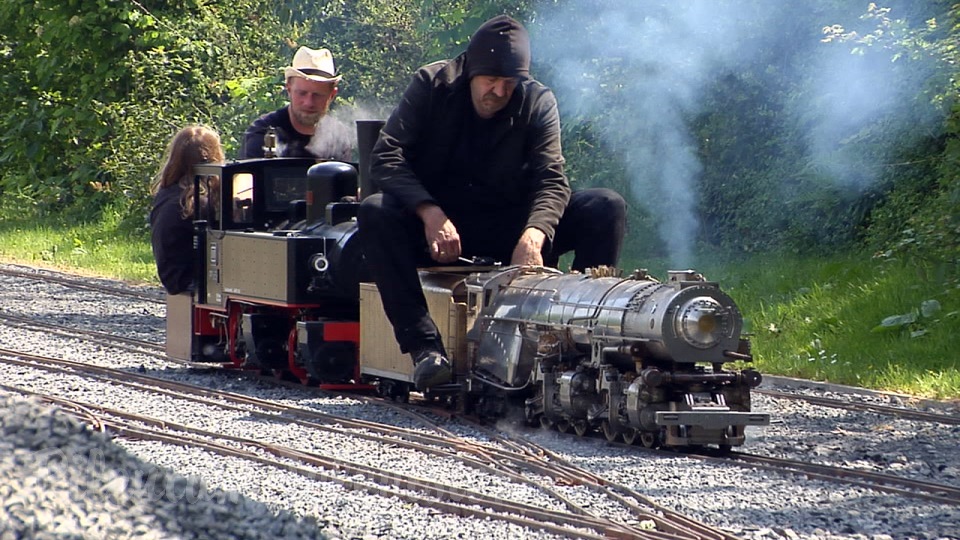 Big Boys and Great Toys: Live Steam Garden Railway and Real Steam Trains on Backyard Railroad