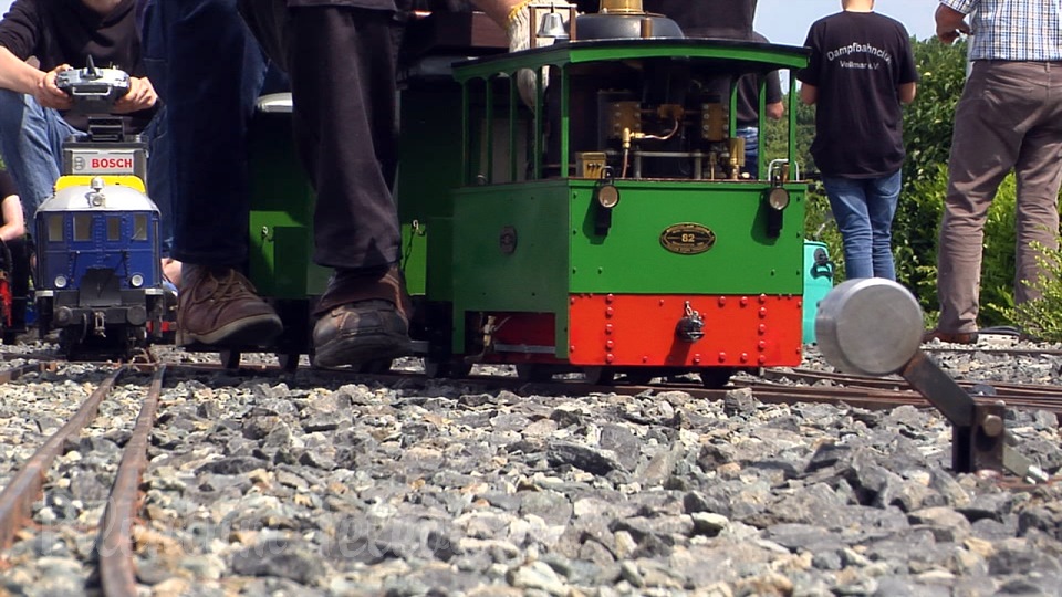 Big Boys and Great Toys: Live Steam Garden Railway and Real Steam Trains on Backyard Railroad