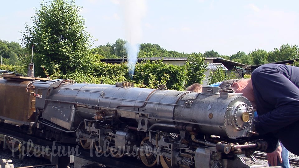 Big Boys and Great Toys: Live Steam Garden Railway and Real Steam Trains on Backyard Railroad