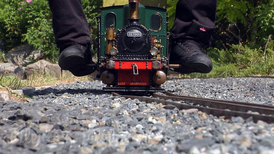 Big Boys and Great Toys: Live Steam Garden Railway and Real Steam Trains on Backyard Railroad