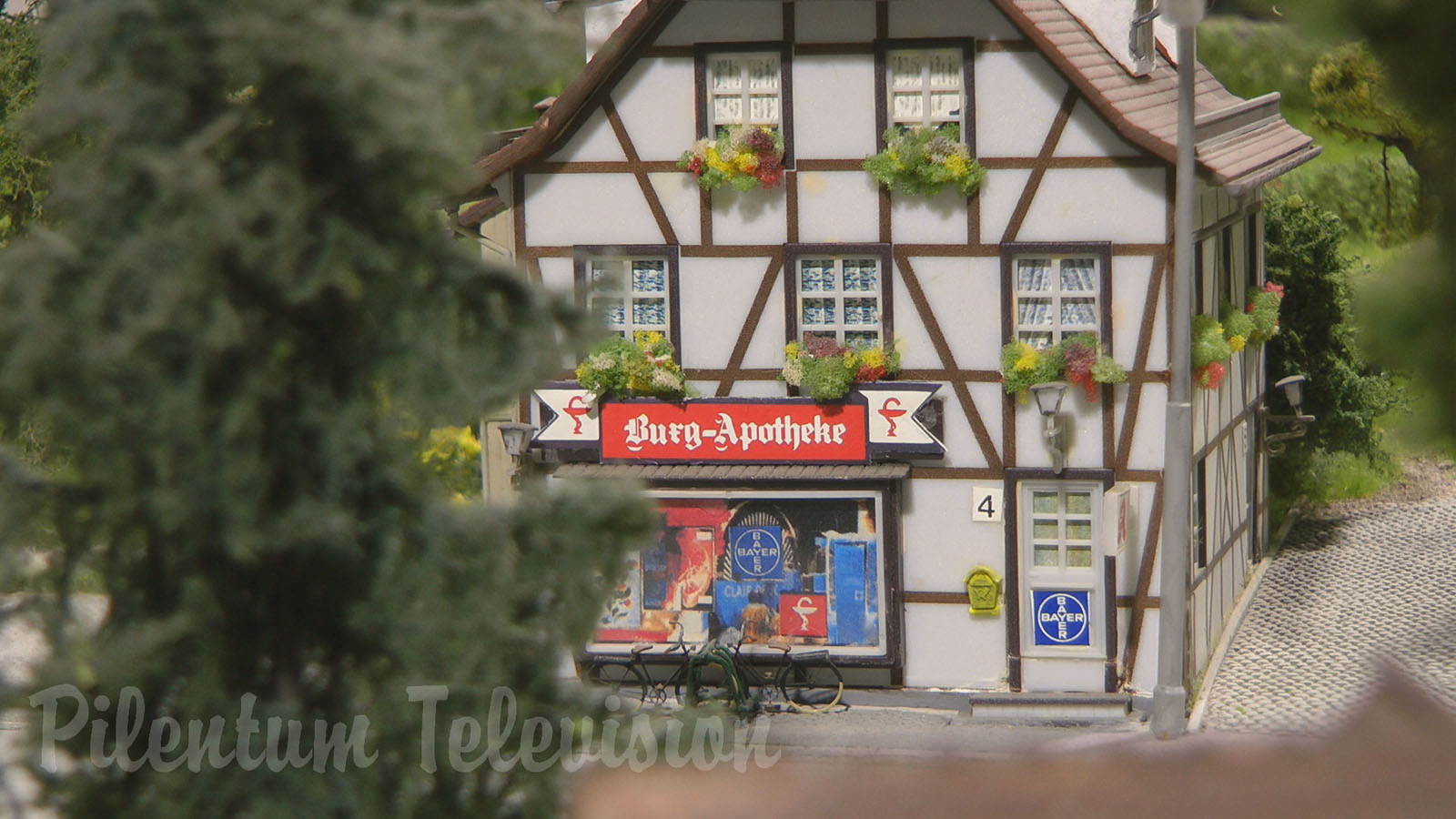 One of Germany's finest and most famous and superb model railway with steam trains in HO scale