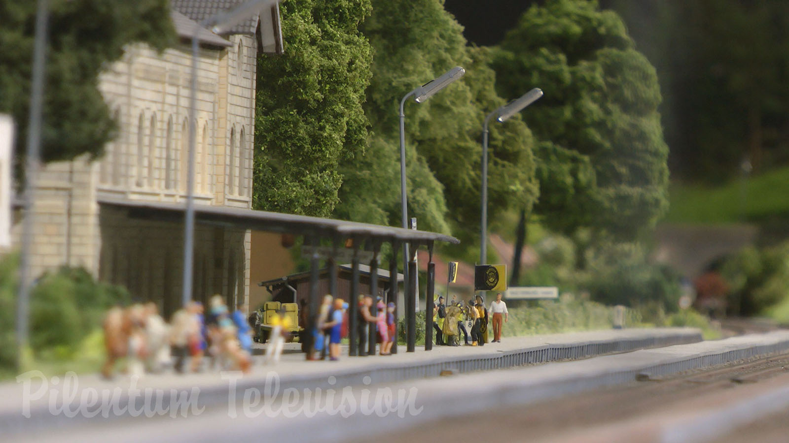 One of Germany's finest and most famous and superb model railway with steam trains in HO scale