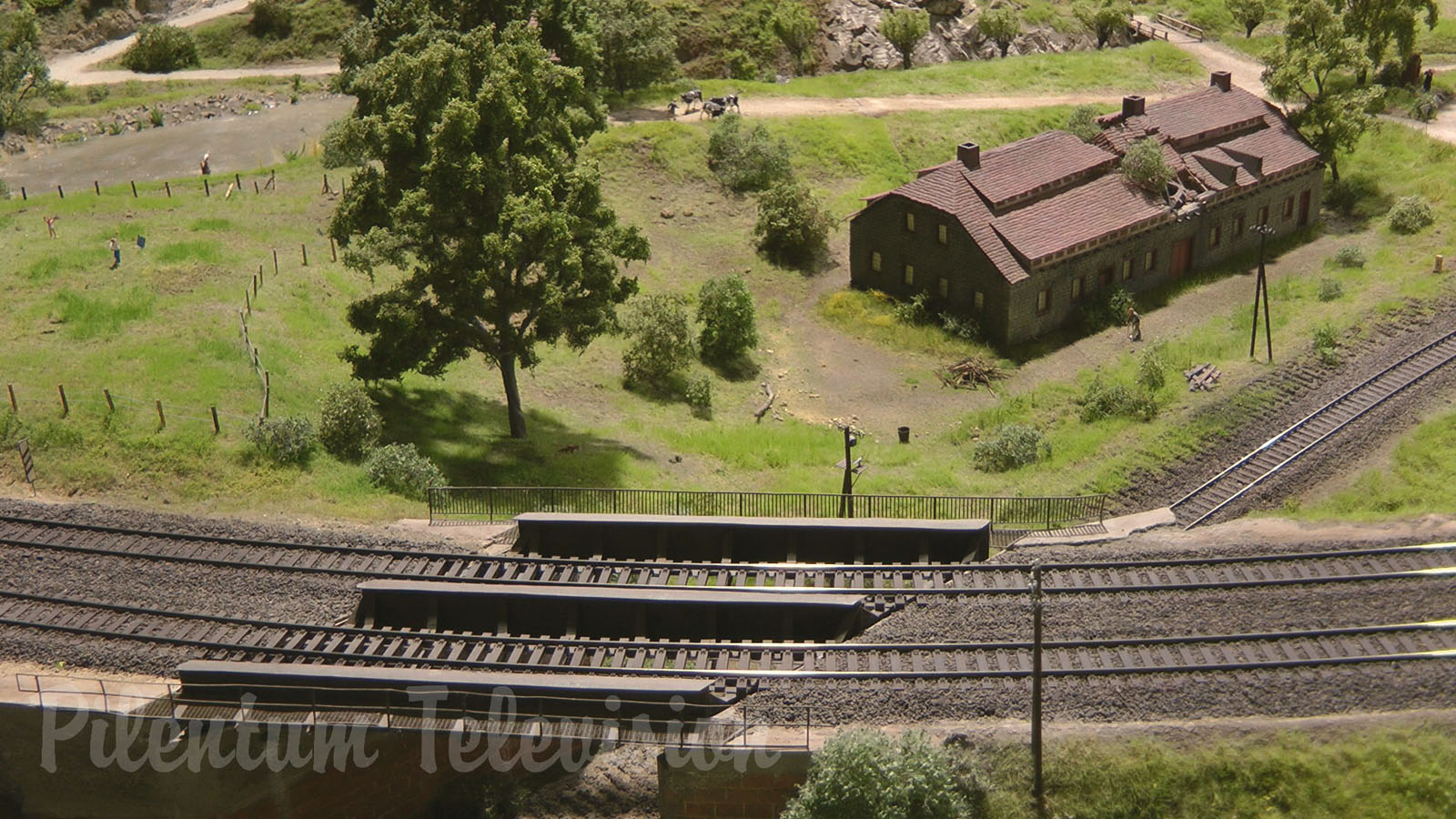 One of Germany's finest and most famous and superb model railway with steam trains in HO scale