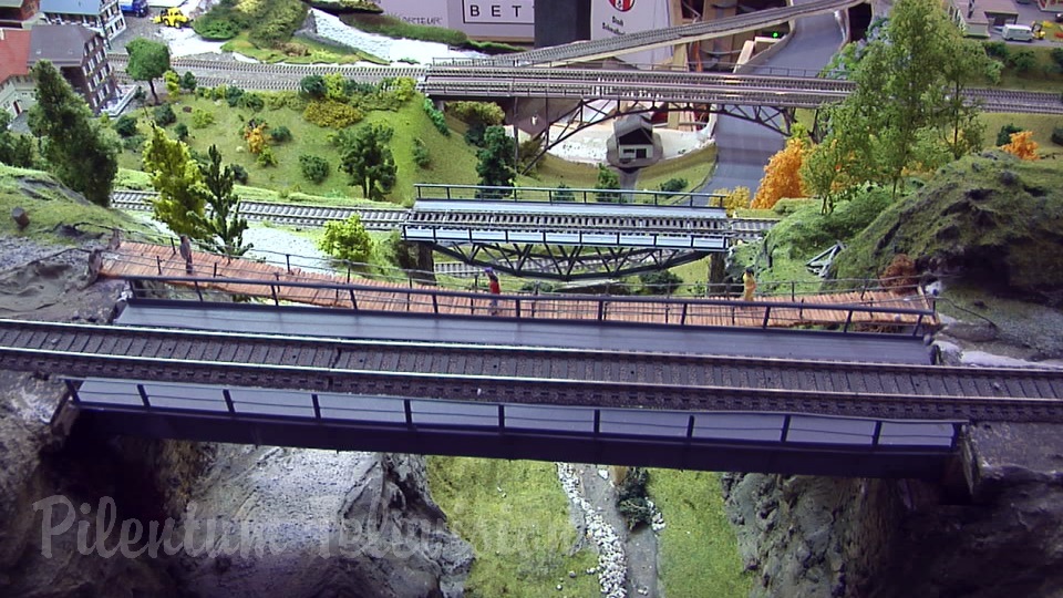 Model Train Video by Pilentum with Car System and Cab Ride on a Model Railway under Construction