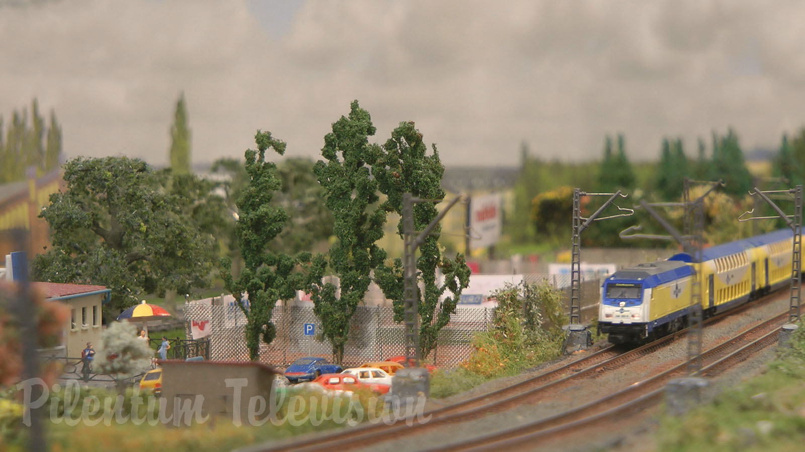 Model Railway with Marklin Model Trains in Z Scale