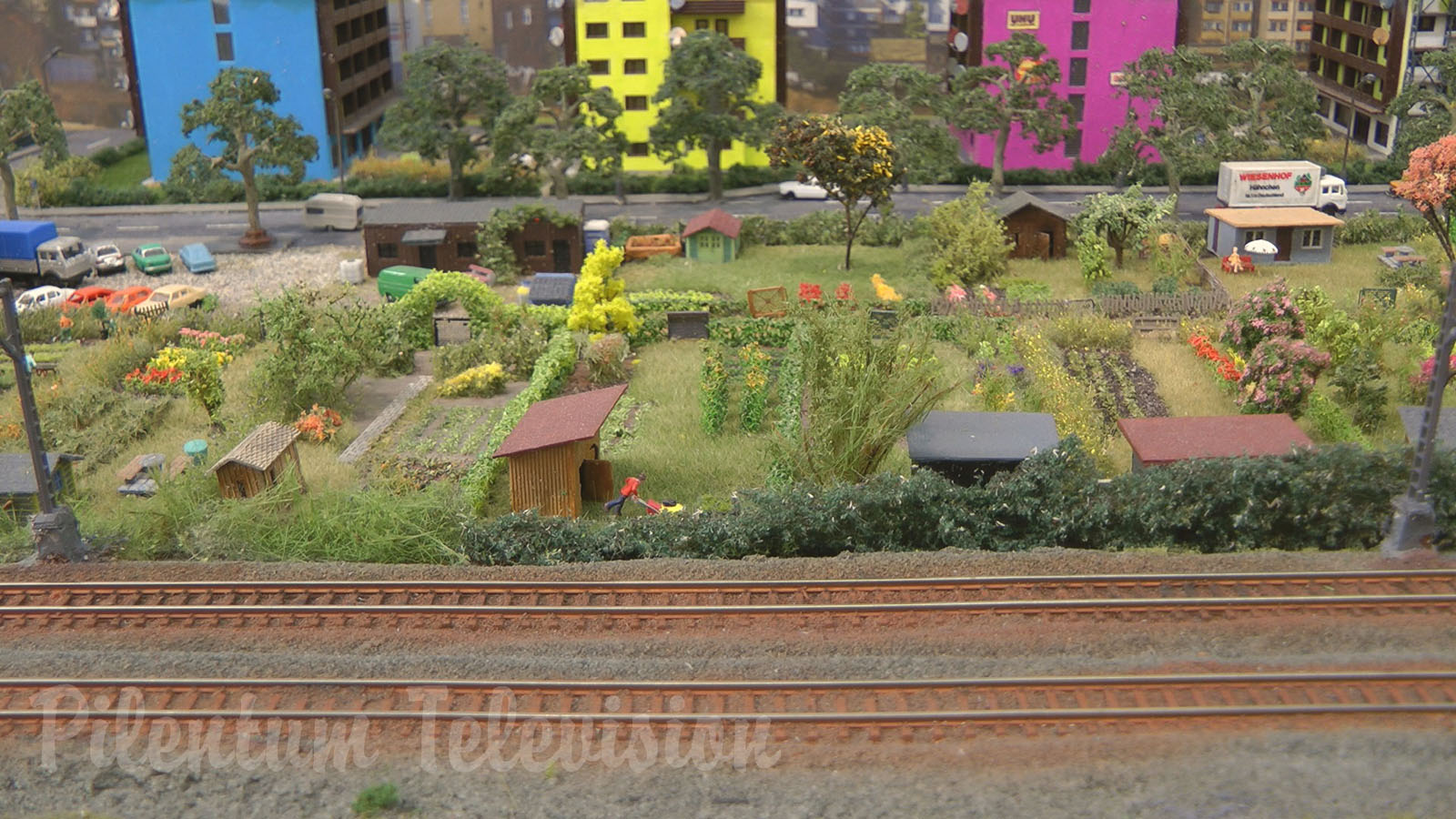 Model Railway with Marklin Model Trains in Z Scale