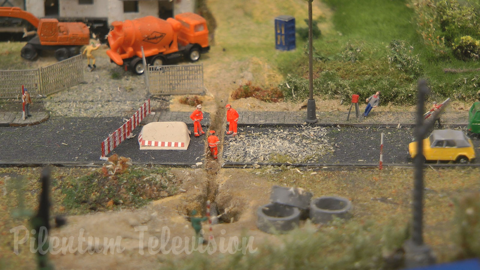 Model Railway with Marklin Model Trains in Z Scale