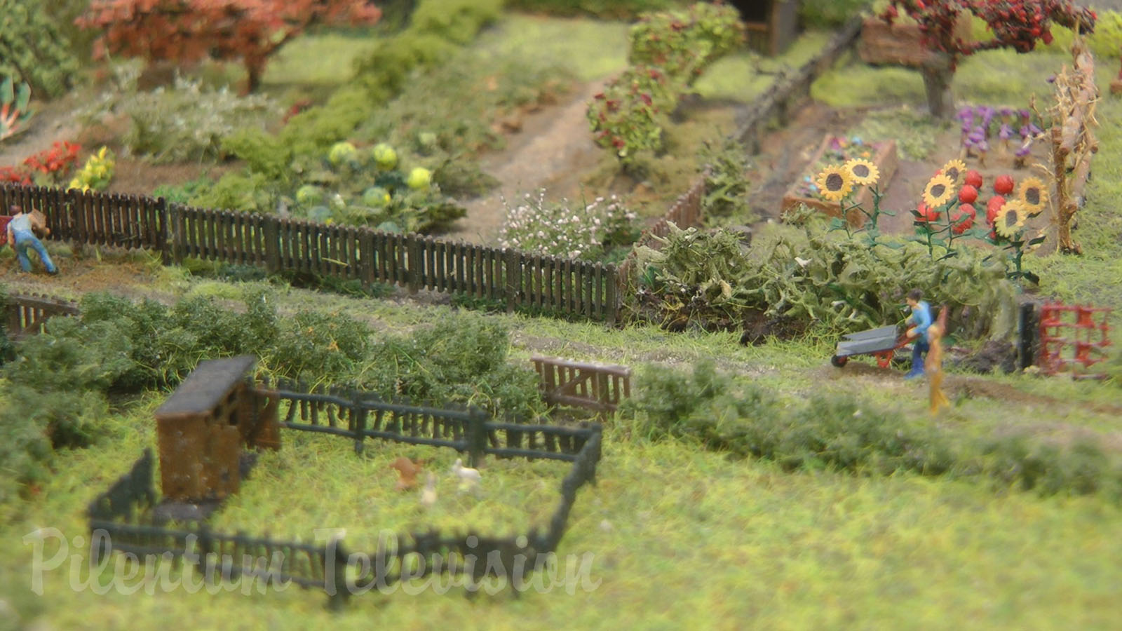 Model Railway with Marklin Model Trains in Z Scale