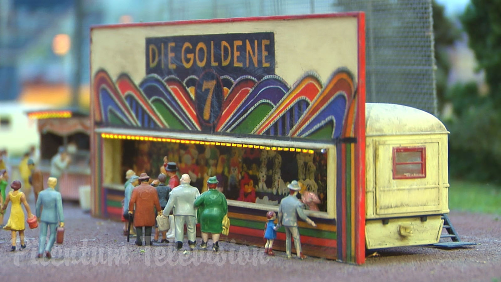 Oktoberfest in Munich - World's Largest Beer Festival and Funfair with Roller Coaster and Bumper Car