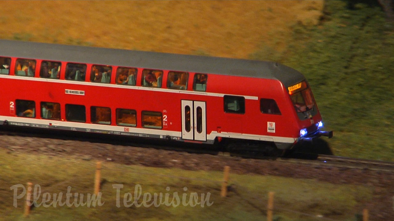 One of Europe’s largest model railway exhibitions: The ArsTECNICA model railroad in H0 scale