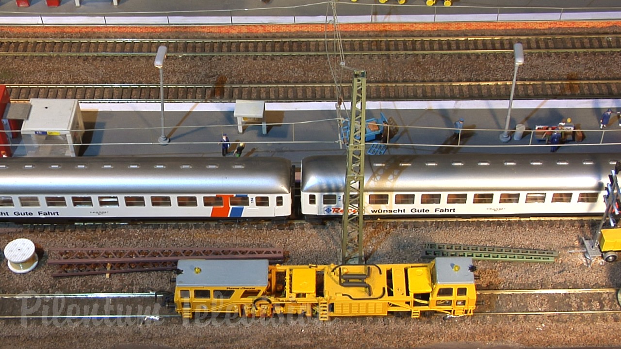 One of Europe’s largest model railway exhibitions: The ArsTECNICA model railroad in H0 scale