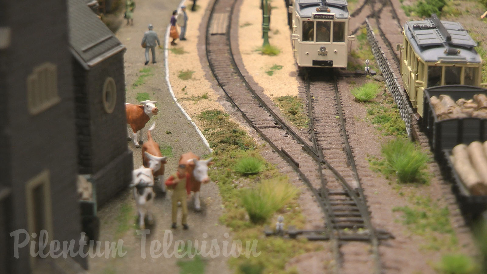 The Little Model Tramway in the Province of Namur in Belgium by Jan Martens