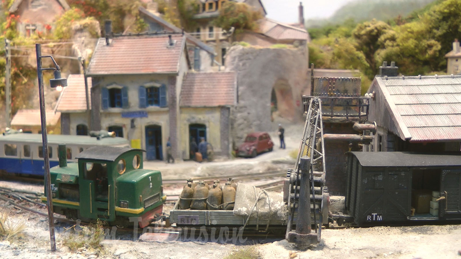 Amazing French Model Railroad Diorama Mouville by Henk Wust and Jan van Mourik