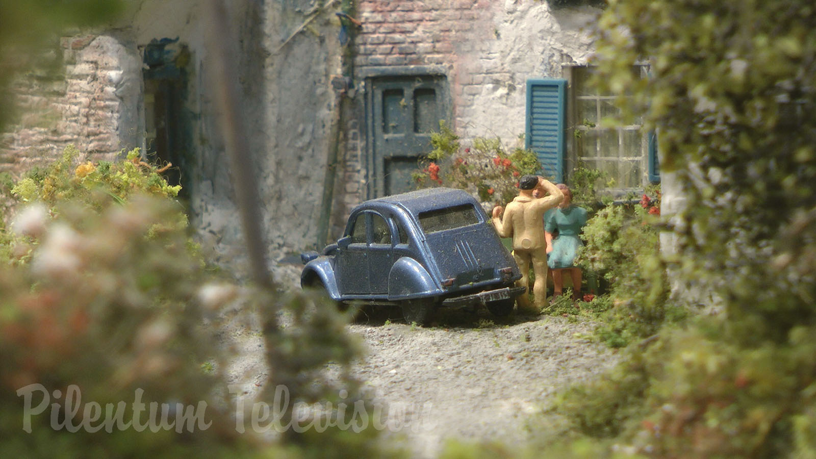 Amazing French Model Railroad Diorama Mouville by Henk Wust and Jan van Mourik