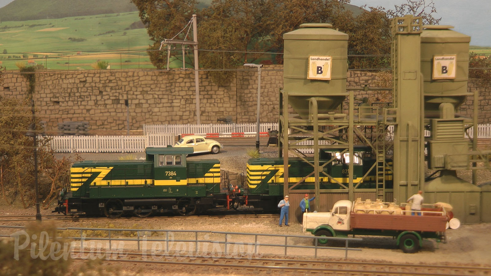 One of the finest model railway layouts of Belgium's most famous model railroader Ivo Schraepen