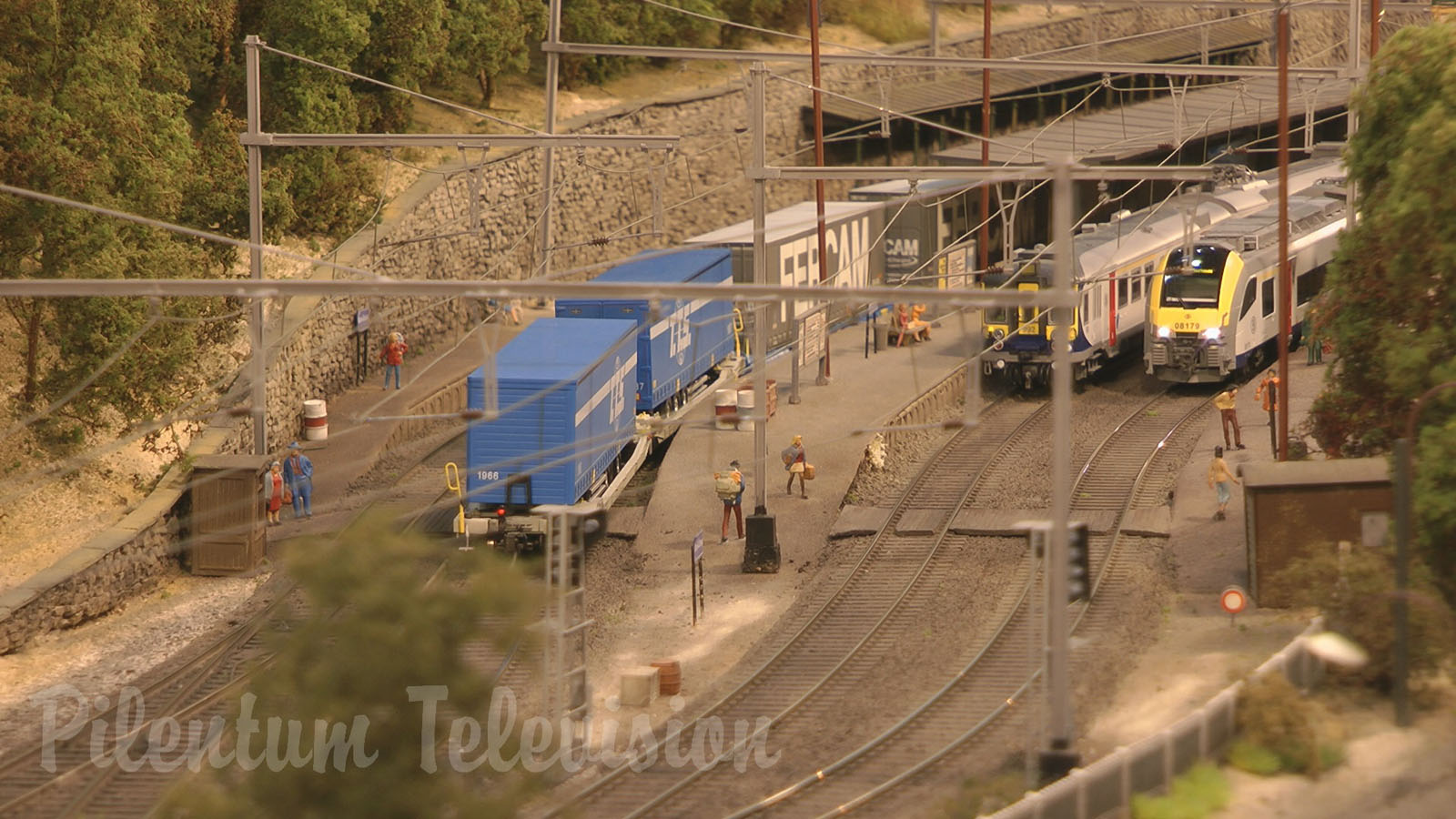 One of the finest model railway layouts of Belgium's most famous model railroader Ivo Schraepen