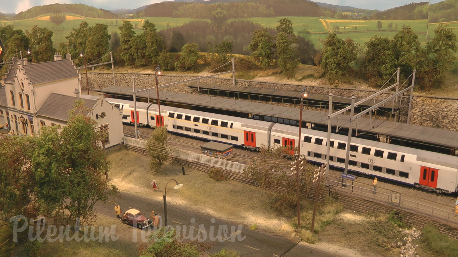 One of the finest model railway layouts of Belgium's most famous model railroader Ivo Schraepen