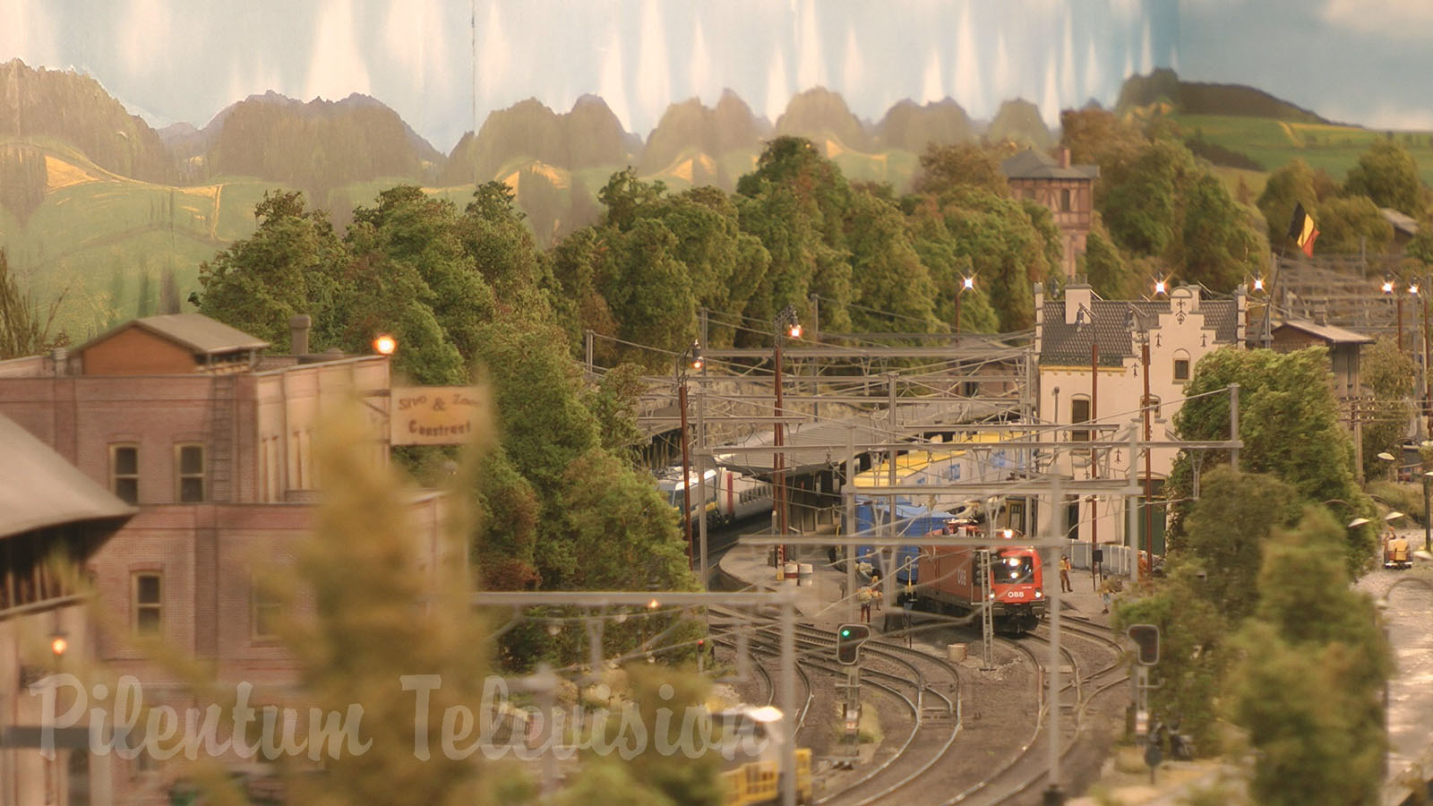 One of the finest model railway layouts of Belgium's most famous model railroader Ivo Schraepen