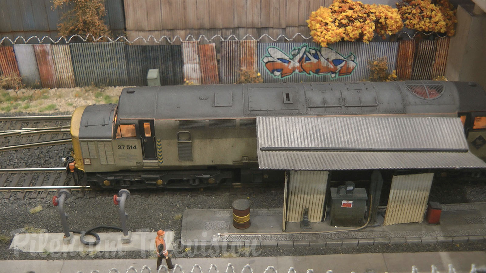 British Model Trains at the Marshalling Yard or Classification Yard in OO Gauge