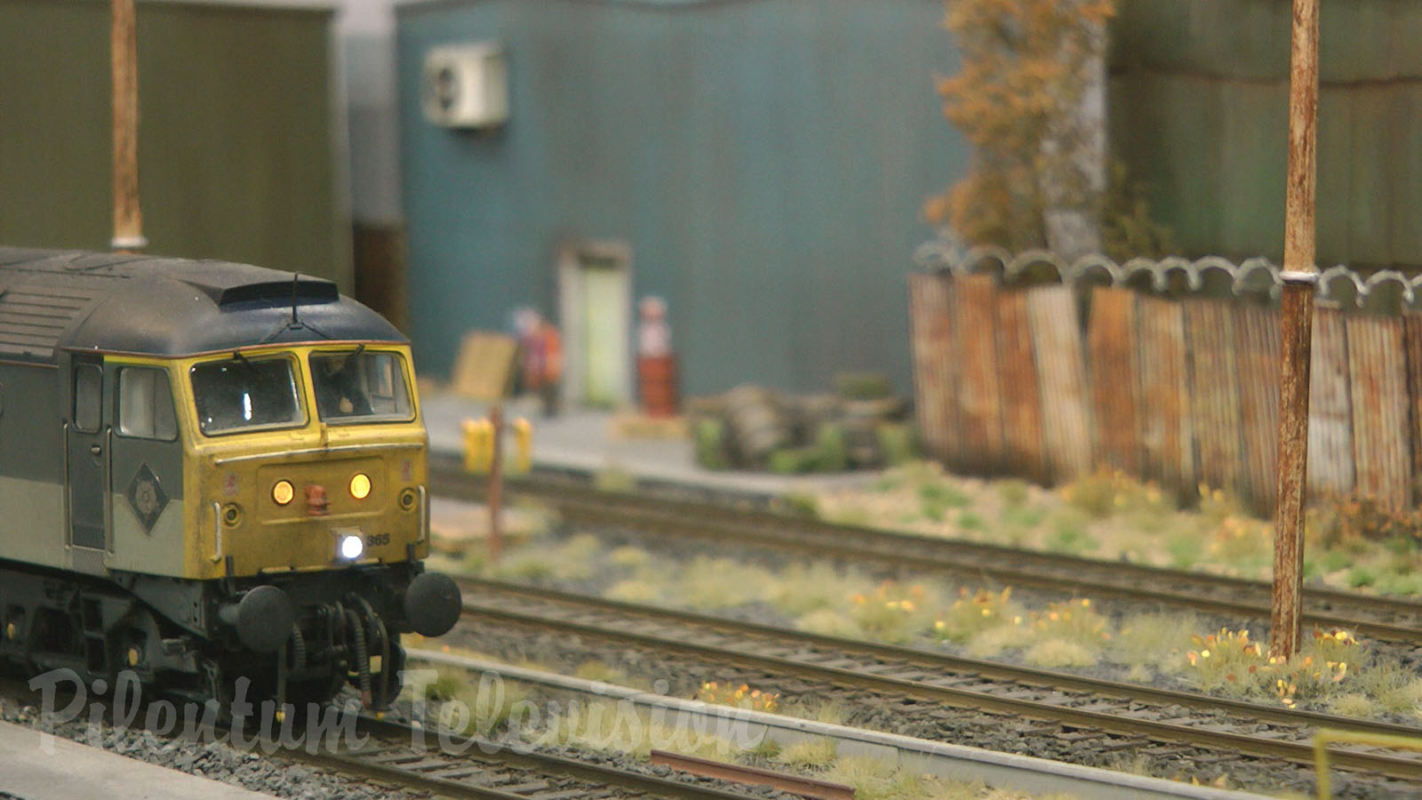 British Model Trains at the Marshalling Yard or Classification Yard in OO Gauge