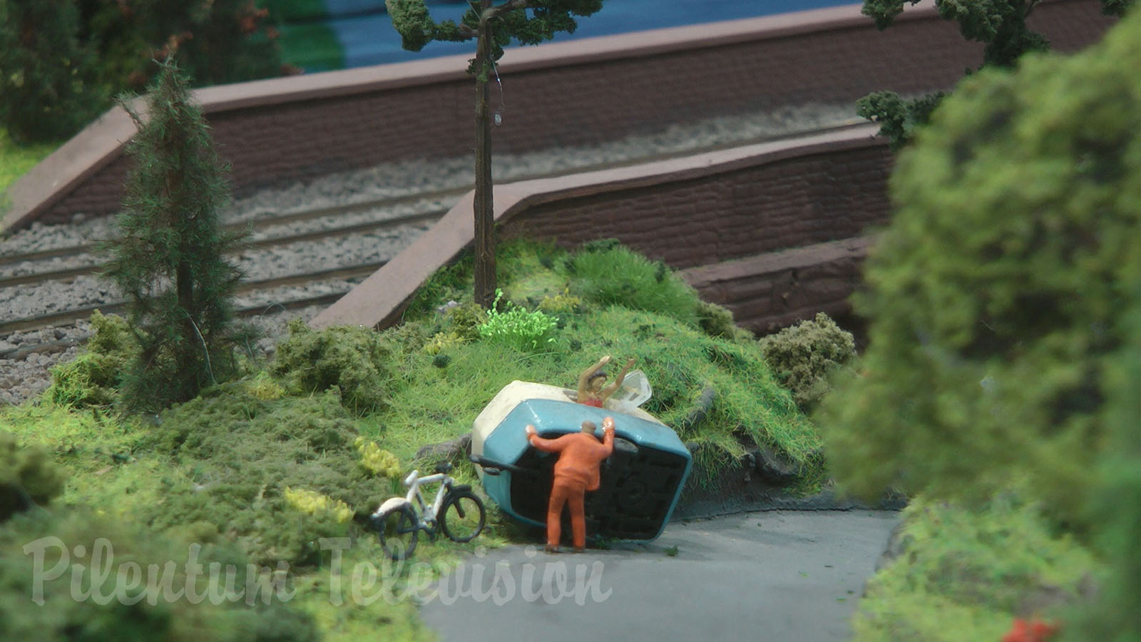 Model Railway Layout “The Train of the River Moder in Alsace” by Hubert and Laurent Bertrand