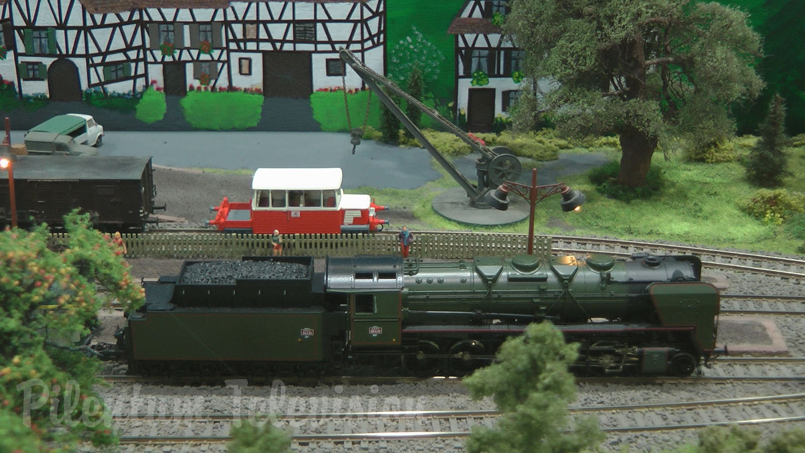 Model Railway Layout “The Train of the River Moder in Alsace” by Hubert and Laurent Bertrand