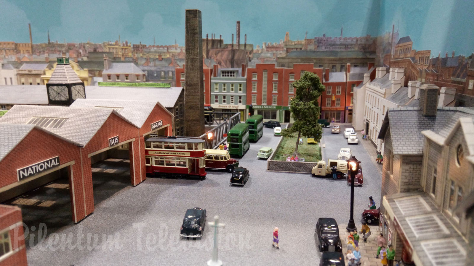 Haversham Central Model Railway Layout by John Dowrick N Gauge - Warley Exhibition 2018