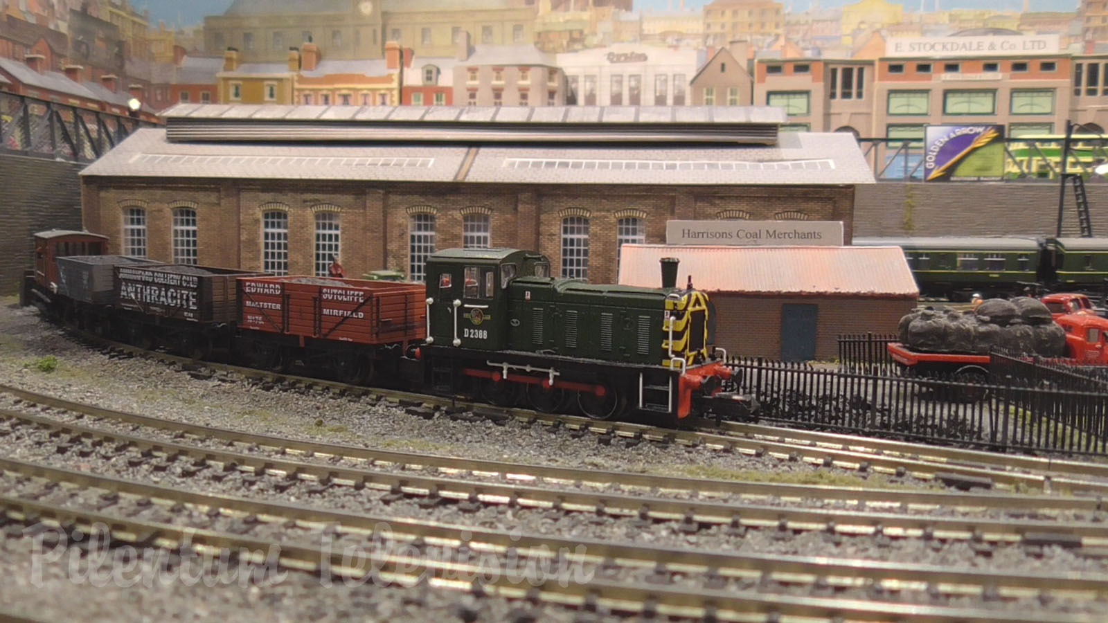 Haversham Central Model Railway Layout by John Dowrick N Gauge - Warley Exhibition 2018