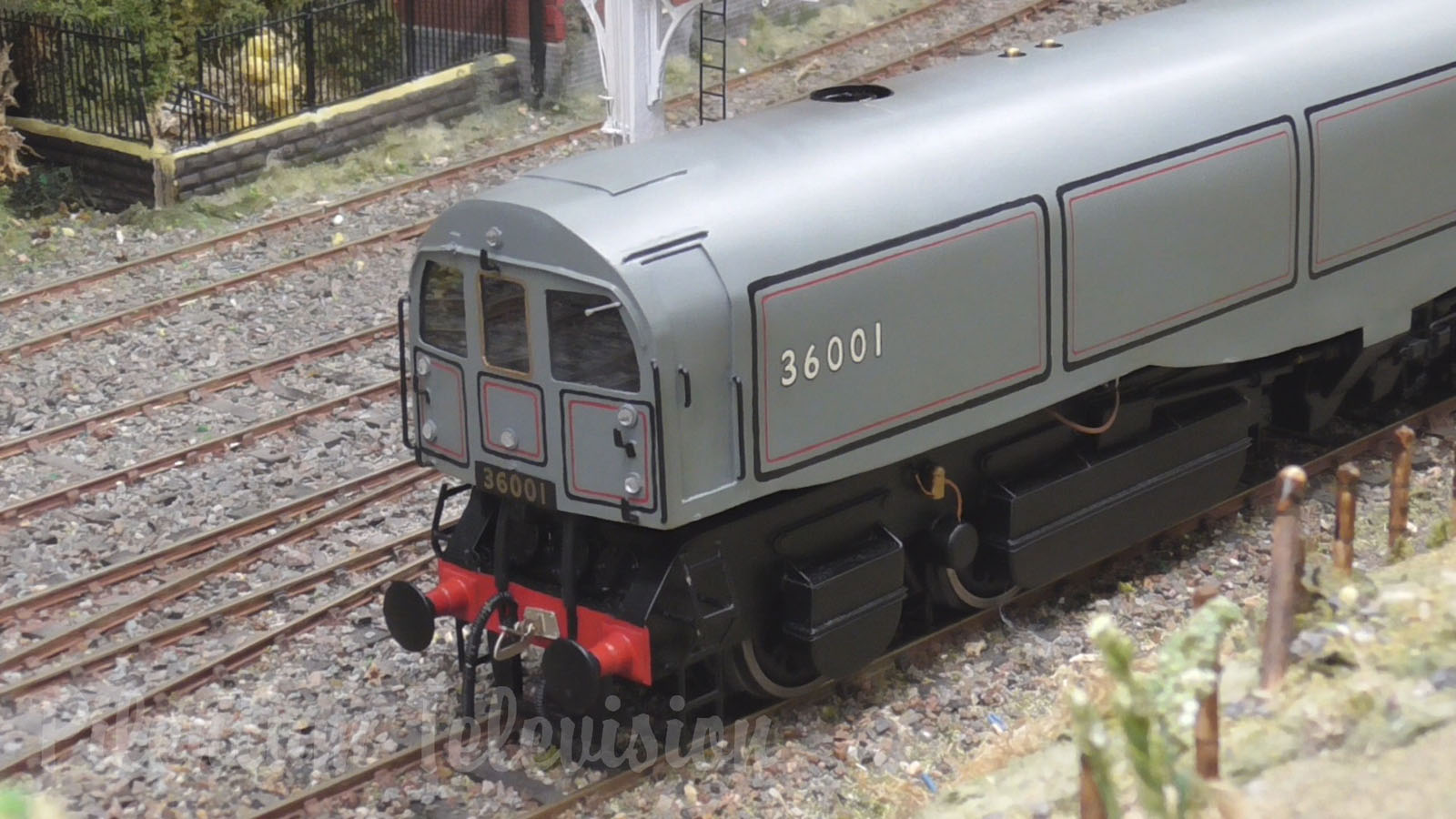 Gorbriton Hill O gauge or 7mm scale model train layout at Warley Model Railway Show in 2018