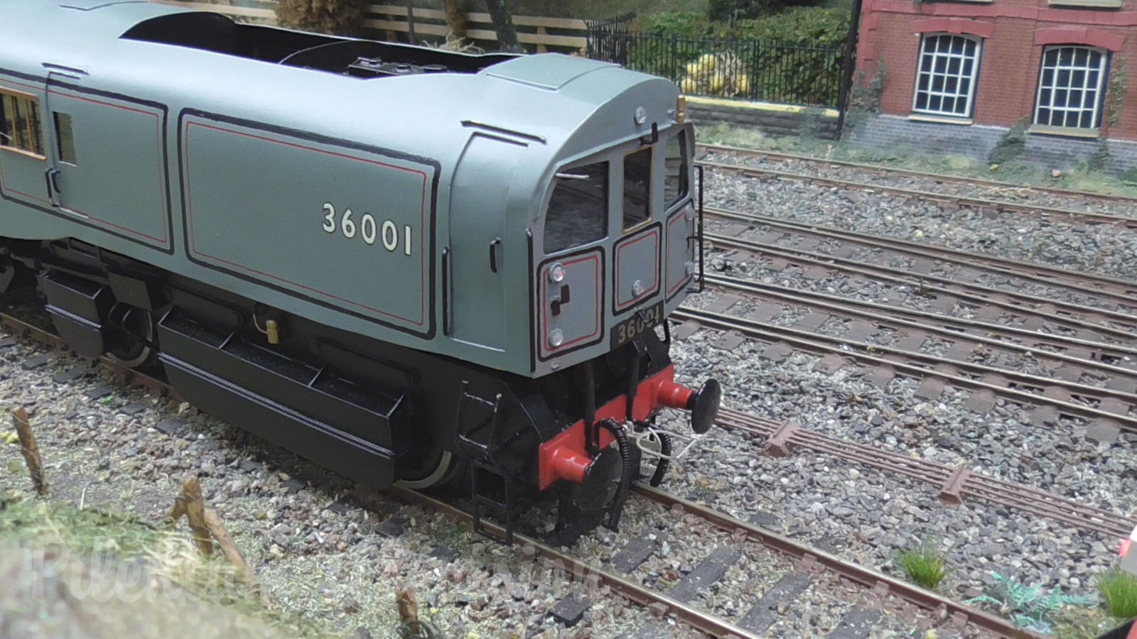 Gorbriton Hill O gauge or 7mm scale model train layout at Warley Model Railway Show in 2018