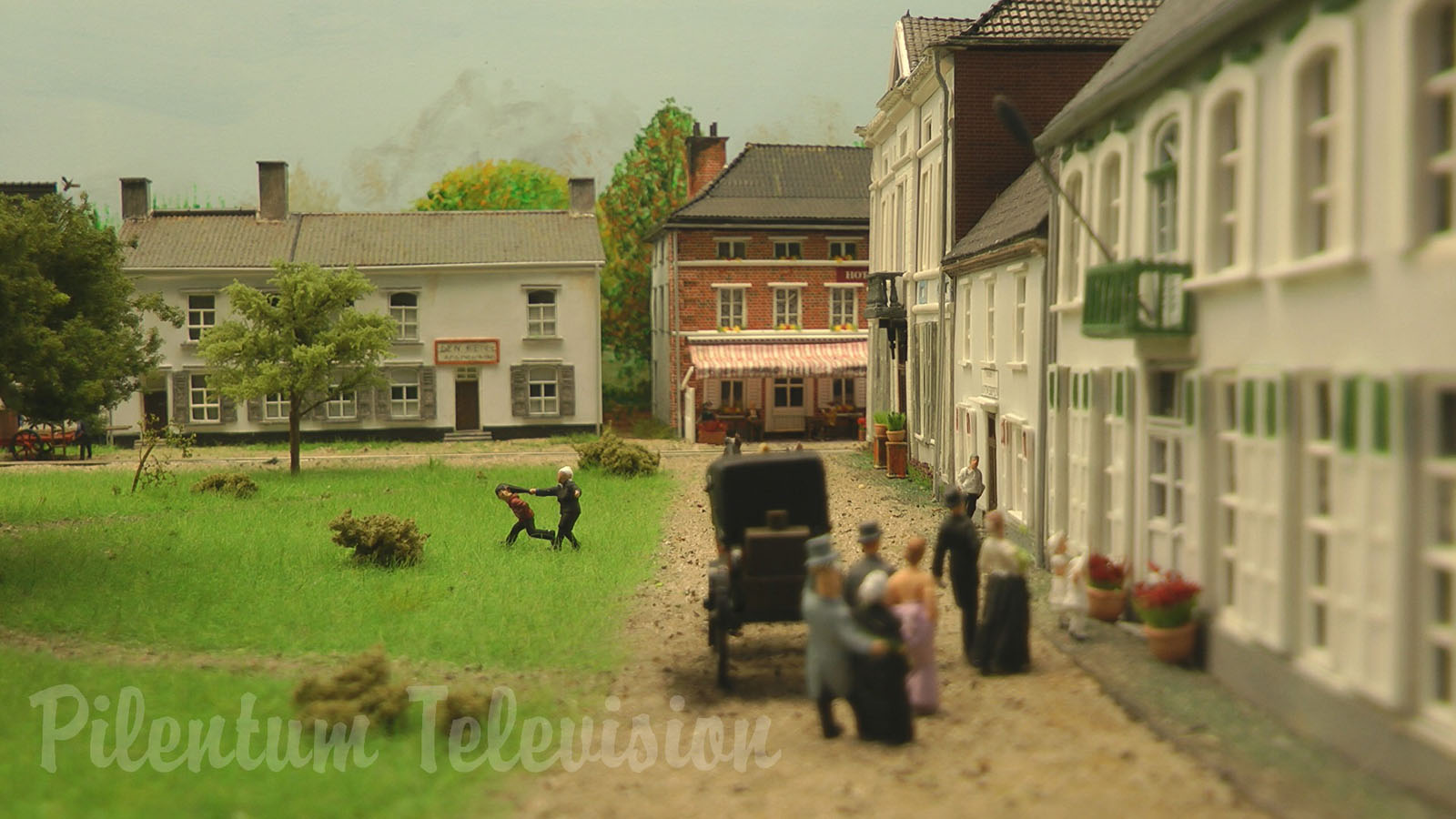 The Tram of Westerlo - Model Railroad Diorama with tramways by Modelspoorclub de Kempen