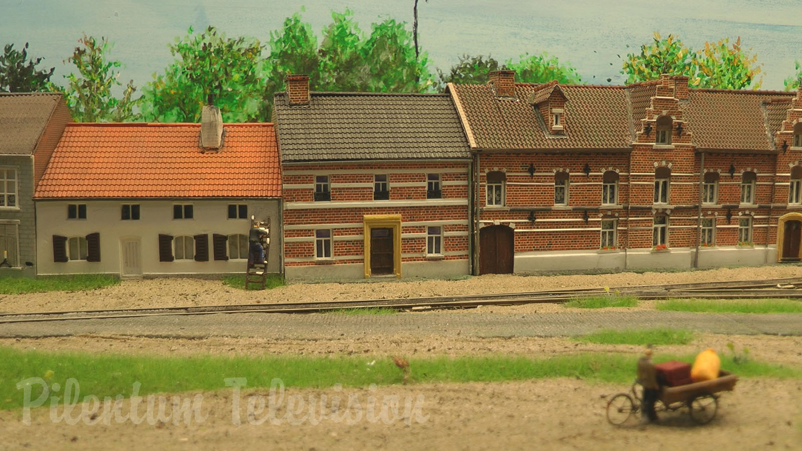 The Tram of Westerlo - Model Railroad Diorama with tramways by Modelspoorclub de Kempen