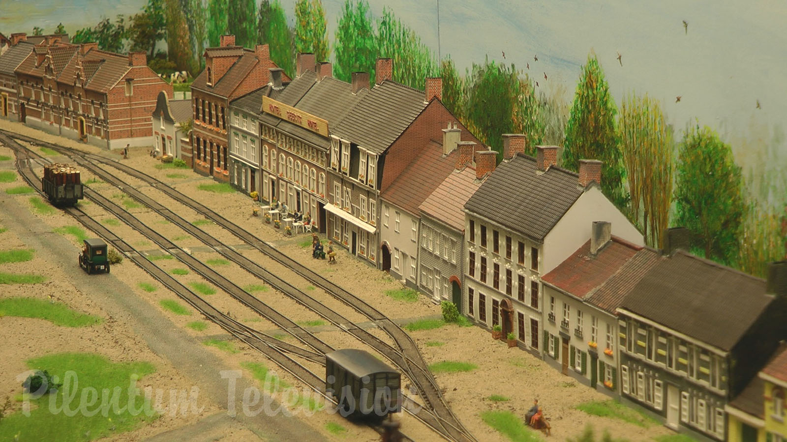 The Tram of Westerlo - Model Railroad Diorama with tramways by Modelspoorclub de Kempen