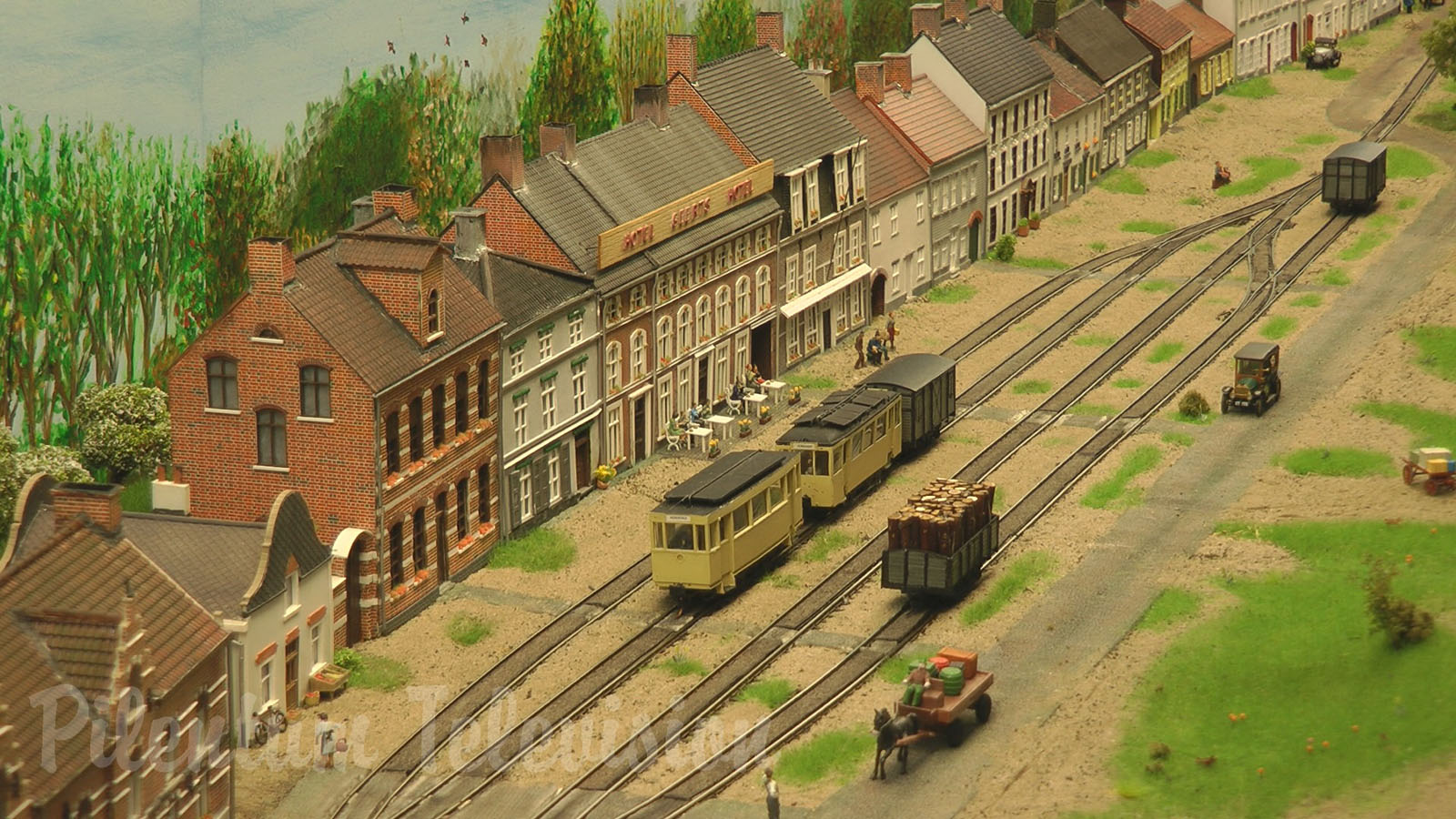 The Tram of Westerlo - Model Railroad Diorama with tramways by Modelspoorclub de Kempen